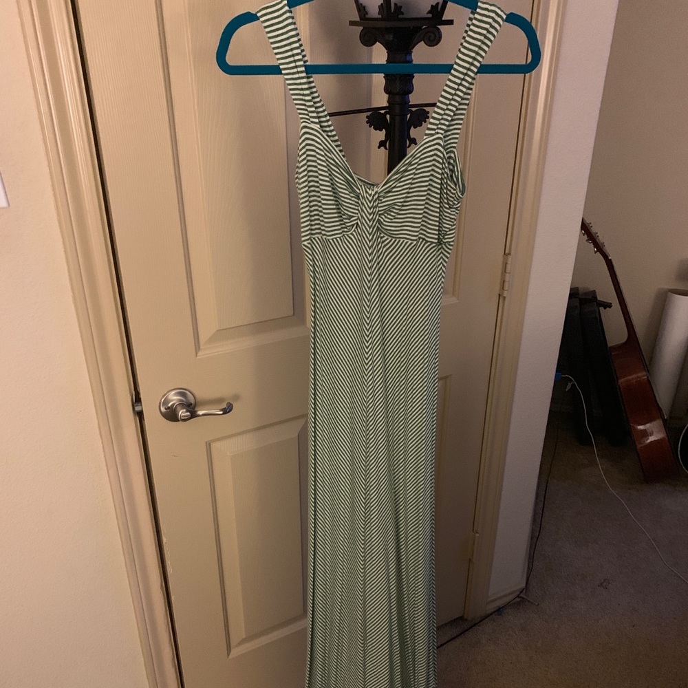 Extra long stretchy maxi dress